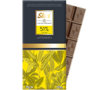 51%可可黑巧克力片50g