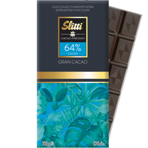 64%可可黑巧克力片50g